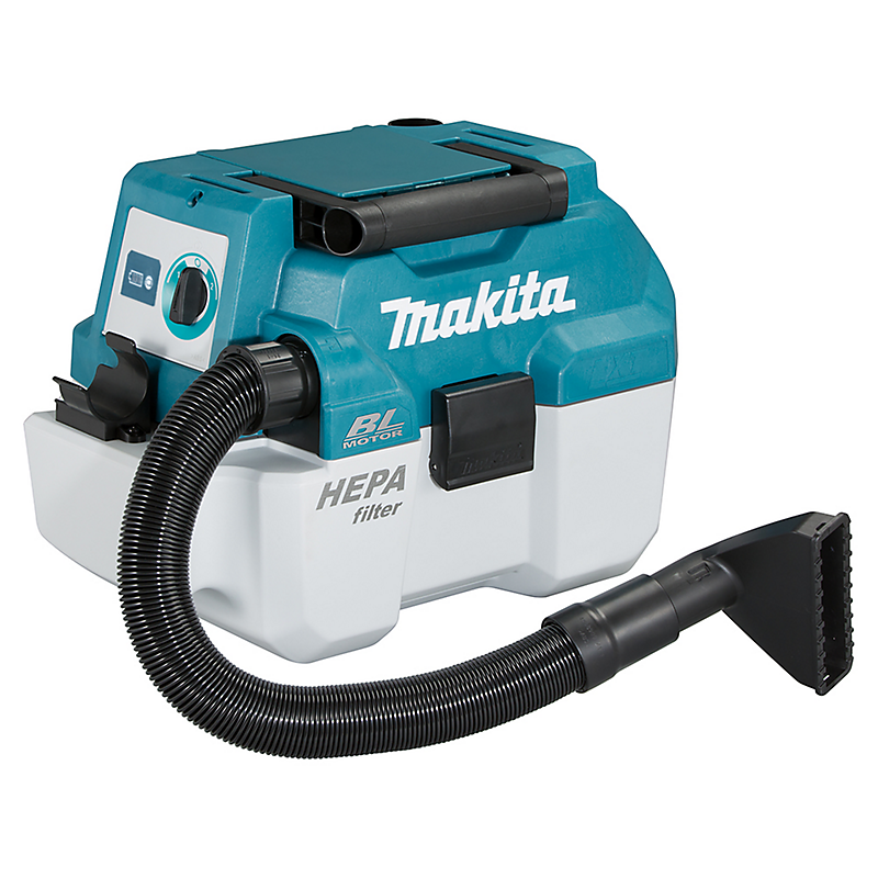 Makita støvsuger 18V til tør- & vådsugning, uden batteri & lader