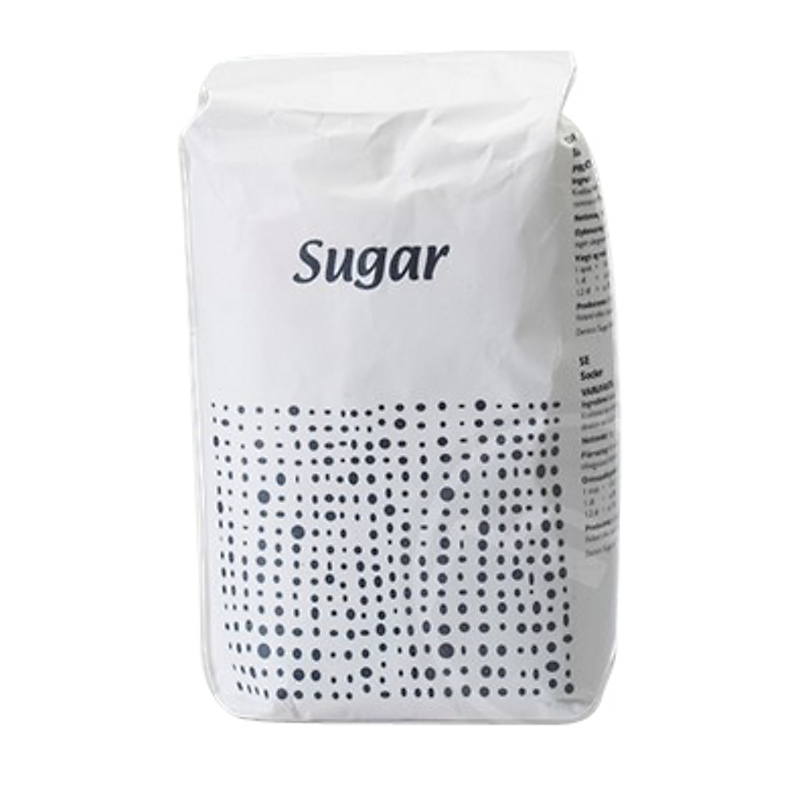 Sukker 1kg.