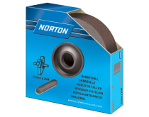 Norton Økonomirulle 25mm x25mtr. P120 R222 - Norton slibematerialer