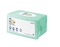 Tork allround klud - W8, small Pack grøn 40 stk.1 lag 30x38cm, universal rengøringsklud - SCA tork papir