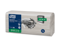 Tork aftørringsklude Industri W4 God til olie, Industri, W4, Grå, pakke a 120 stk. klude - SCA tork papir