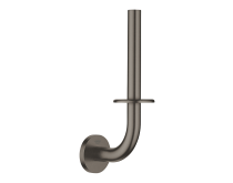 GROHE Essentials reserve toiletrulleholder. Børstet Hard Graphite - Grohe tilbehør