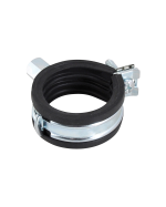 Walraven Flash rørbøjle 25-28mm. Elforzinket M8/M10 med EPDM og 1 skrue - Walraven Rørbøjler