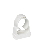 Walraven starQuick plastbærer 24-28mm. Hvid. Halogenfri - Walraven Rørbøjler