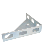 Walraven PushStrut vinkelbeslag 200x200mm til let og hurtig samling af alle typer Strut profilskinner. Elforzinket - Walraven Ultra Protech