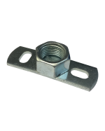 Walraven grundflange 1/2'' Elforz. 80x25mm med påsvejset muffe. 50 stk. Pakke - Walraven rørophæng - hele kasser