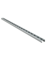 Walraven RapidStrut montageskinne 41x21x2,5mm. Lgd. A 6 mtr. BUP. Med savtakkede tænder - Walraven Rørbøjler