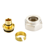 Danfoss Klemringfittings til pex, G 3/4A, Ø 16 x 2 mm, 013G4156 - Danfoss gulvvarme