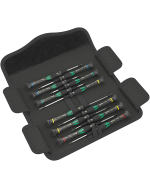 WERA micro skruetrækkersæt Kraftform Micro 12 Uni. 1 elektronik-skruetrækkersæt 12 dele - Wera værktøj