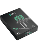 WERA 334/6 Rack skruetrækkersæt Kraftform Plus Lasertip + Rack, 6 dele - Wera værktøj