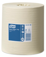 Tork aftørringspapir basic 310, M2, gul - SCA tork papir