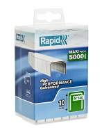 Rapid 140-10mm 5M hæfteklammer PP Box m-hang 40303090 - Rapid hæfteværktøj