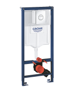 GROHE Rapid SL 3in1 indbygningselement 39187000. 3-6Ltr. 113cm høj. Med Nova Cosmopolitan betjeningsplade. diy - Grohe Rapid A-0