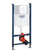 GROHE Rapid SL projekt Indbygningscisterne 1,13 m med hvid Skate trykplade - Grohe Rapid T