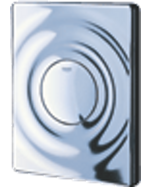 GROHE Surf betjeningsplade, krom, 38574000 - Grohe Betjeningsplader A-0