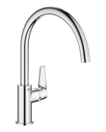 GROHE BauCurve Køkkenarmatur. Forkromet - Grohe sanitetsarmatur