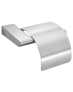 Pressalit toiletpapirholder med frontplade. Børstet stål - Pressalit baderumstilbehør