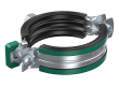Walraven KSB2 rørbøjle 48-52mm. M8/M10 med EPDM og 2 skruer quicklås. Elforzinket. 50 stk. pr. kasse - Walraven rørophæng - hele kasser