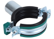 Walraven KSB2 Triplo rørbøjle 10- 14 mm M8/10/1/2''. Elforzinket. Med EDPM & 2 skruer - Walraven Rørbøjler