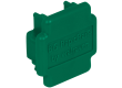 Walraven endeprop grøn plast PE til RapidRail WM35 - 38x40mm - Walraven Rørbøjler