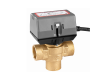 Honeywell VC 3-vejs zoneventil - 1'' 230 V aux switch, 2-leder + fase. ON/OFF. Kvs. 7,7 m3/t, 95C - TBS Honeywell ventiler