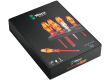 WERA 160 i/165 i/7 Rack Skruetrækkersæt Kraftform Plus serie 100 + spændingssøger + rack, 7 dele - Wera værktøj