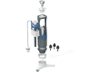 Ifö type skyllegarniture 240-333 dobbeltskyl 1/2'' til Aqua toilet med udvendig cisterne - Ifø reservedele