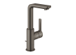 GROHE Lineare new håndvaskarmatur 113mm tud med bundventil. Børstet Hard graphite - Grohe sanitetsarmatur