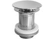 Duravit Bundventil 1 1/4'' 80mm med kappe. Krom - Duravit baderumsmøbler