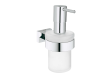 GROHE Essentials Cube sæbe dispenser med holder. Krom - Grohe tilbehør