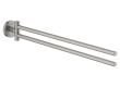 GROHE Essentials Håndklædeholder, 2 armet, 439 mm, Supersteel - Grohe tilbehør