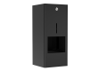 Pressalit Public Premium Toiletpapirholder 1 rulle + 1 reserverulle, mat sort - Pressalit baderumstilbehør